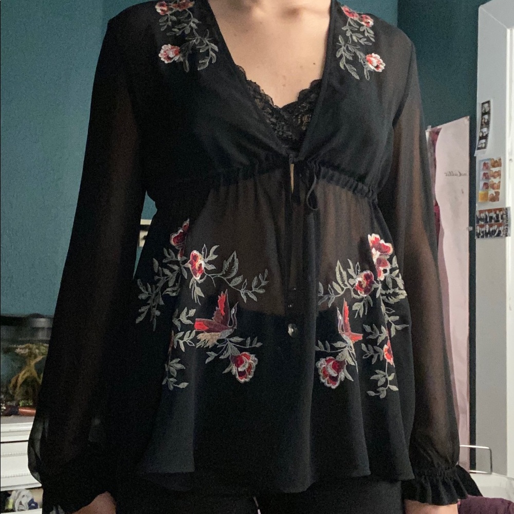 Sheer express top